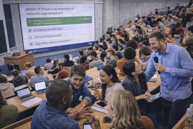 For interactive lectures